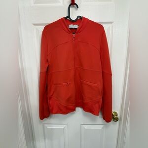 Adidas By Stella McCartney Barricade Jacket Orange Sz Large Athleisure Designer